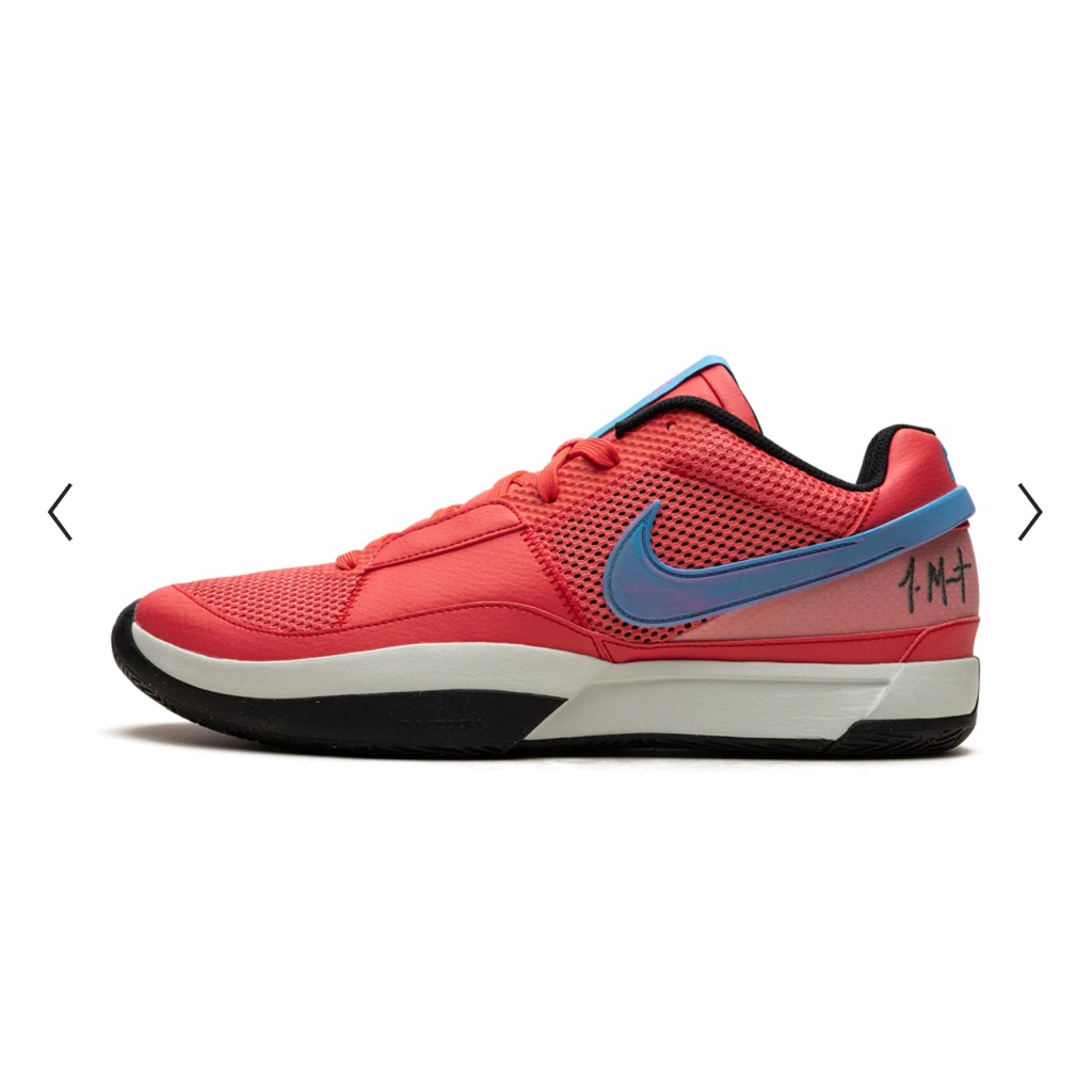 Nike Ja 1 Fuel Size 10.5 Mens Basketball Sneaker Shoe Red Blue Dr8785-800